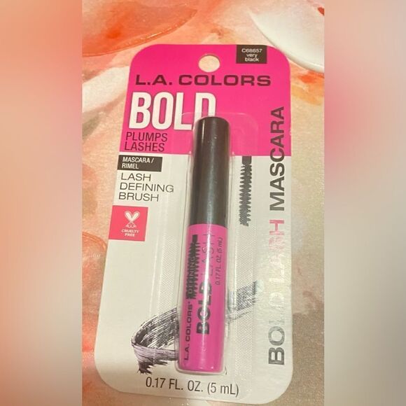 🛍️Set of 2 L.A. Colors Bold  very black lash Defining Brush 0.17FL.OZ.(5mL) 💥 - Picture 6 of 6